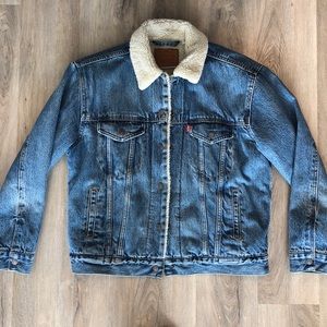 Levi’s Denim Sherpa Jacket